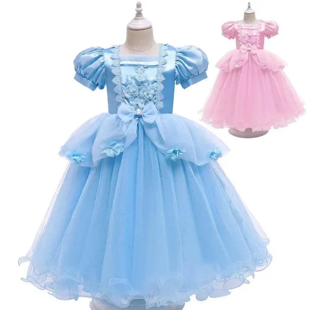 Girls Princess Halloween Ball Gown Costume