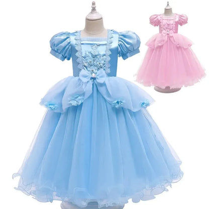 Girls Princess Halloween Ball Gown Costume