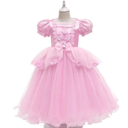 Girls Princess Halloween Ball Gown Costume