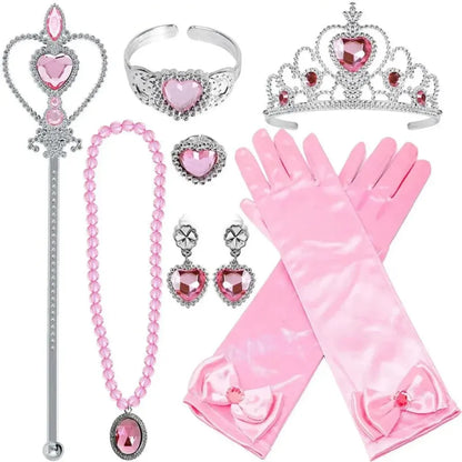 Girls Princess Halloween Ball Gown Costume