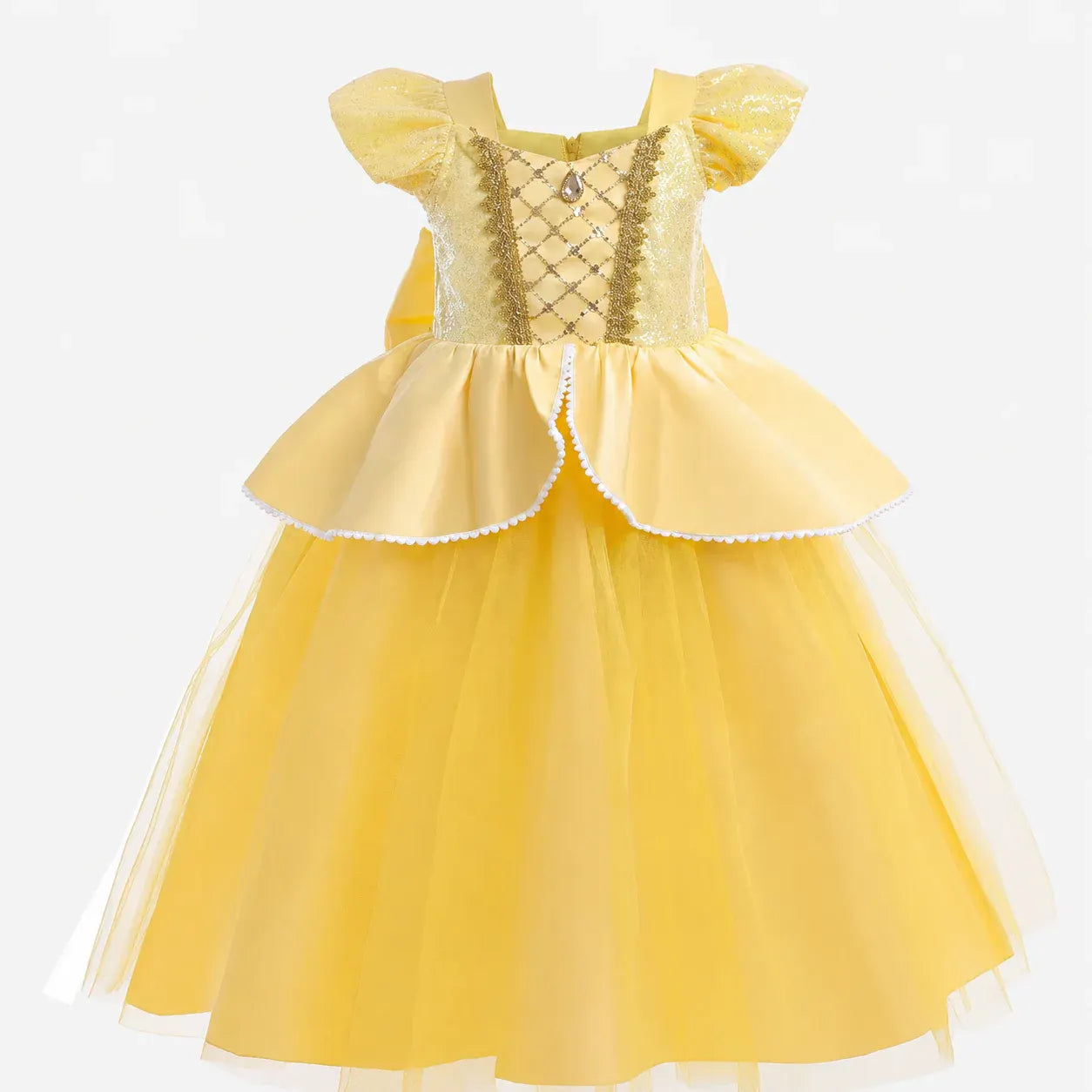 Girls Princess Halloween Party Dress Costume Set