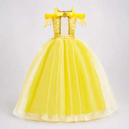 Girls Princess Halloween Party Dress Costume Set