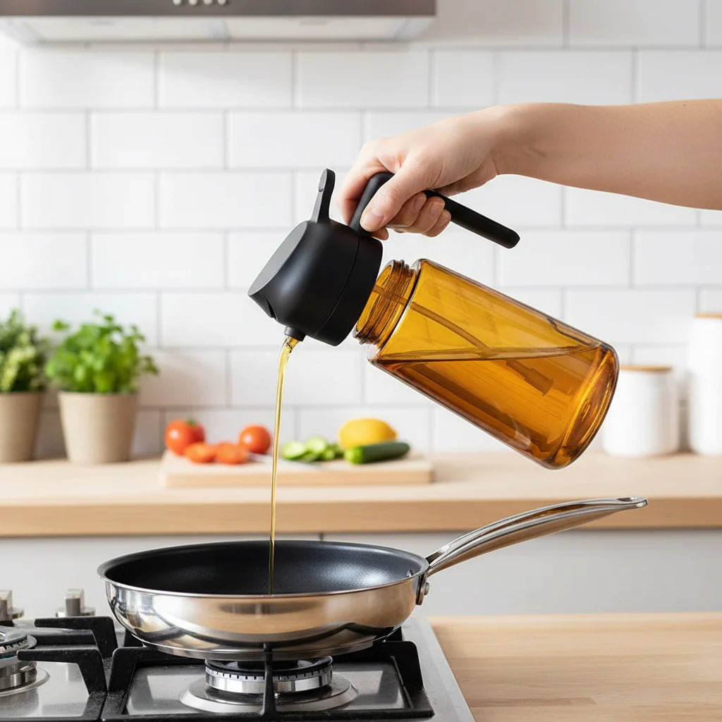 Glass Olive Oil Sprayer Bottle for Cooking