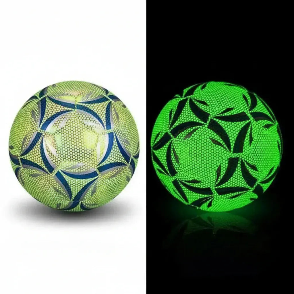 Glow-in-the-Dark LED Size 5 Soccer Ball for Night Play – World Cup Edition