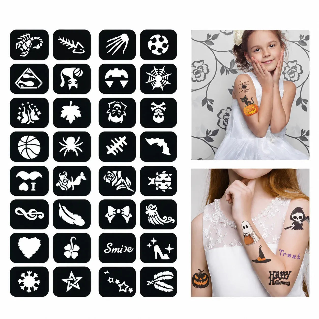 Glow-in-the-Dark UV Body Paint Set for Parties & Festivals