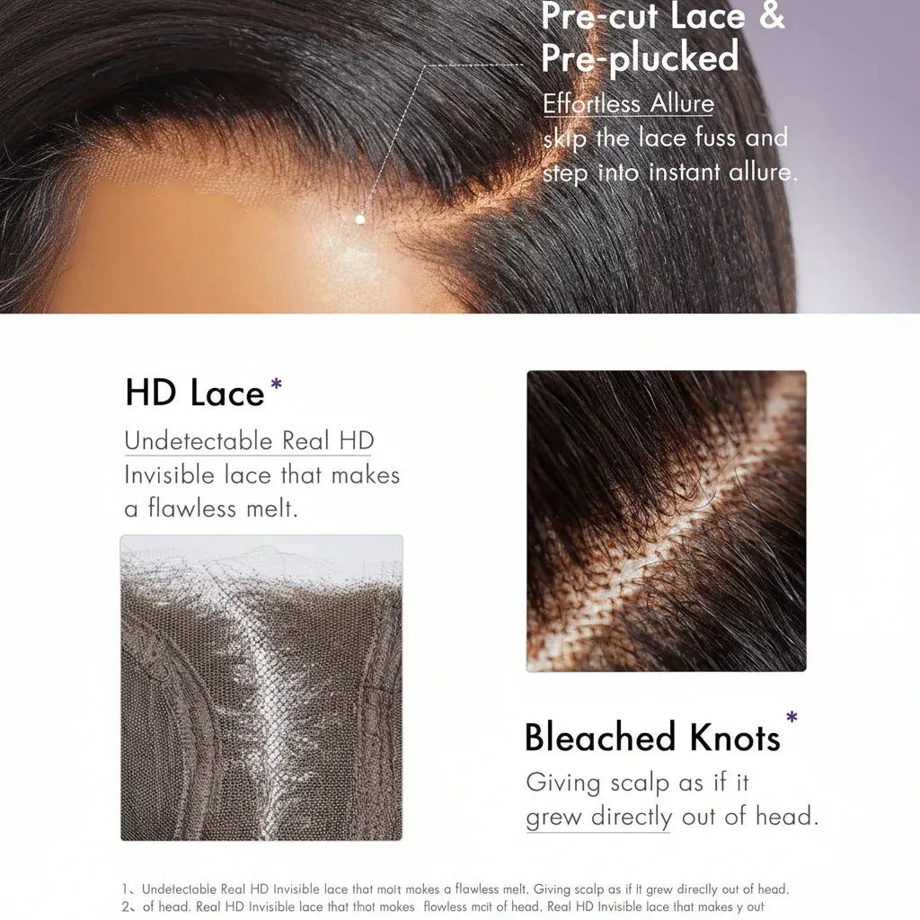 Glueless Straight Bob Yaki Lace Front Human Hair Wig