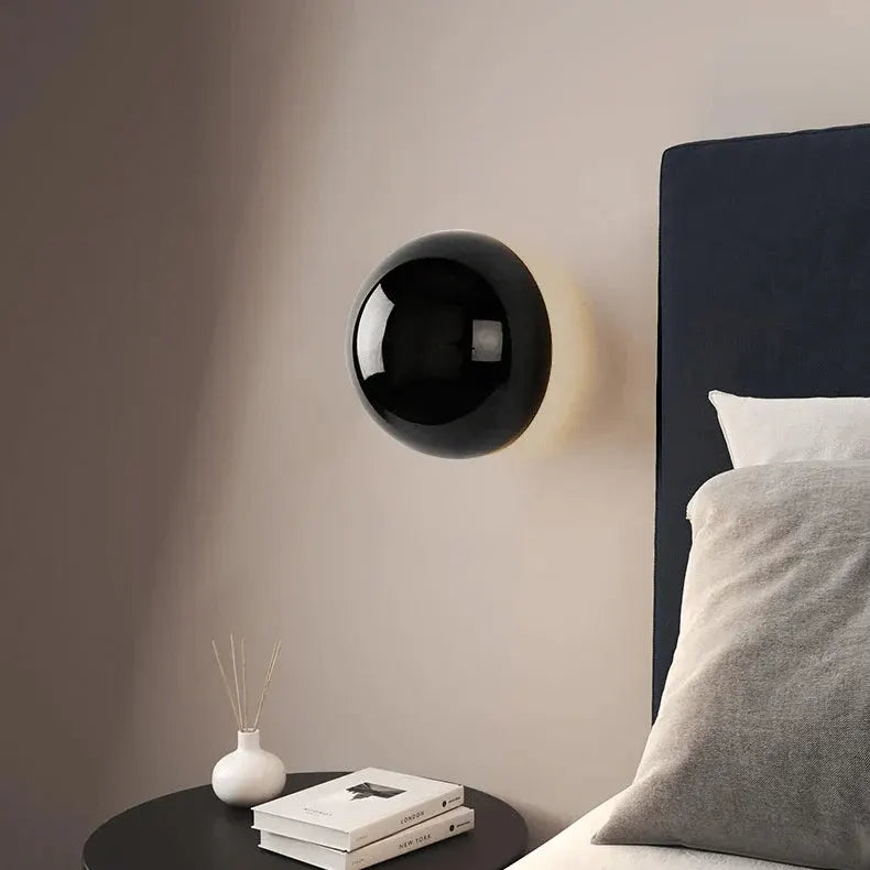 Gold Finish Bauhaus Eclipse Wall Sconce | Modern Art Deco Lighting