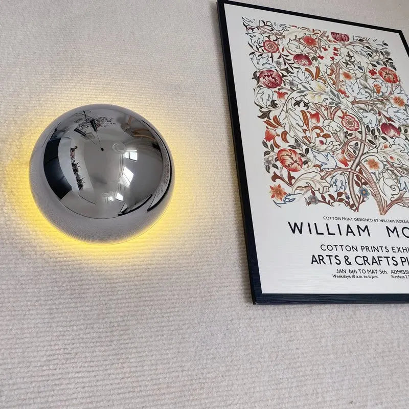 Gold Finish Bauhaus Eclipse Wall Sconce | Modern Art Deco Lighting