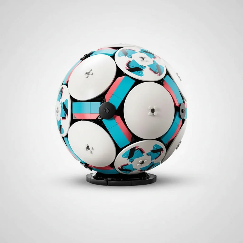 Gold Plastic Soccer Trophy Award for World Cup Display