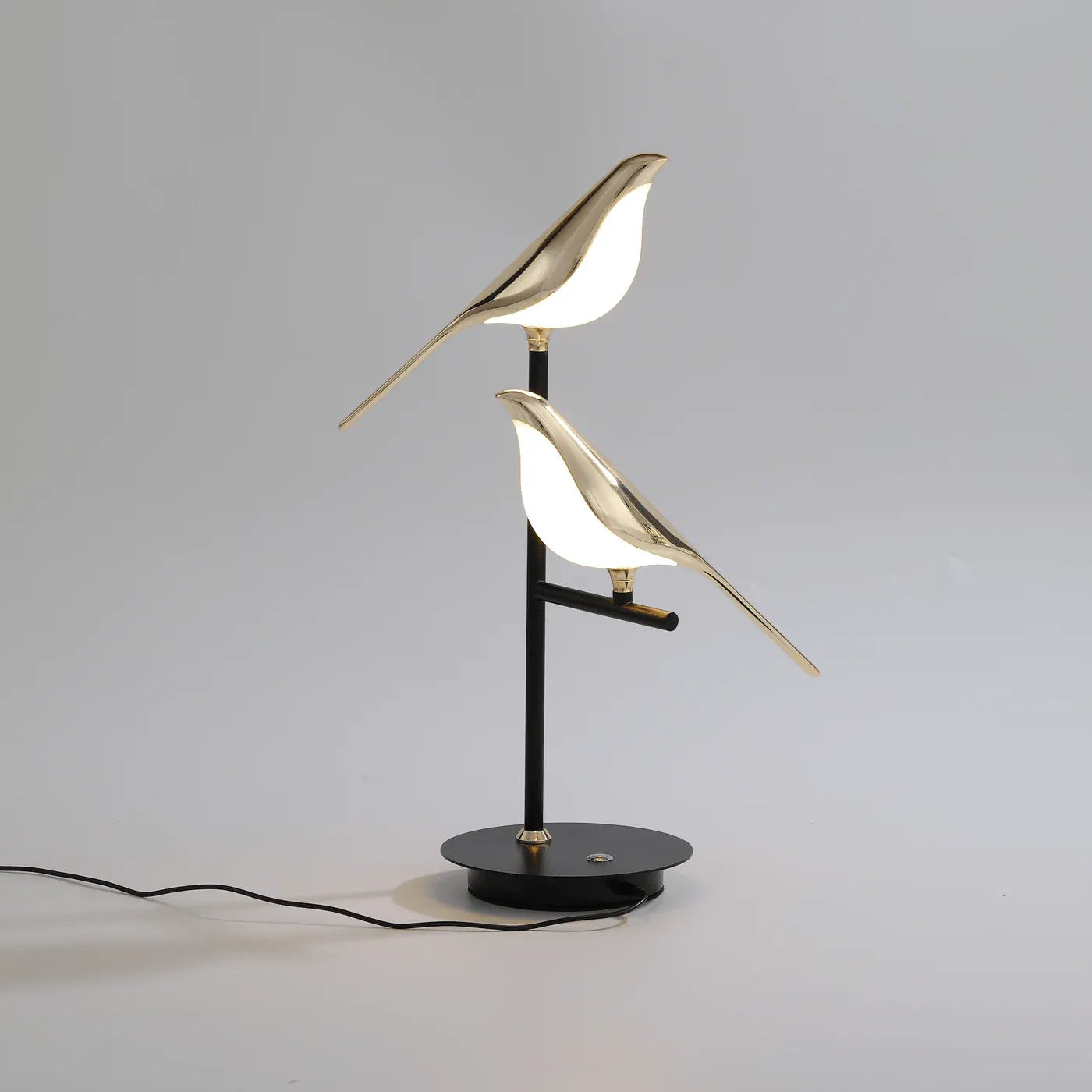 Golden Bird-Shaped LED Wall Sconce | Modern Nordic Style Light Fixture