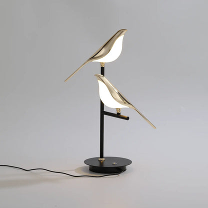 Golden Bird-Shaped LED Wall Sconce | Modern Nordic Style Light Fixture