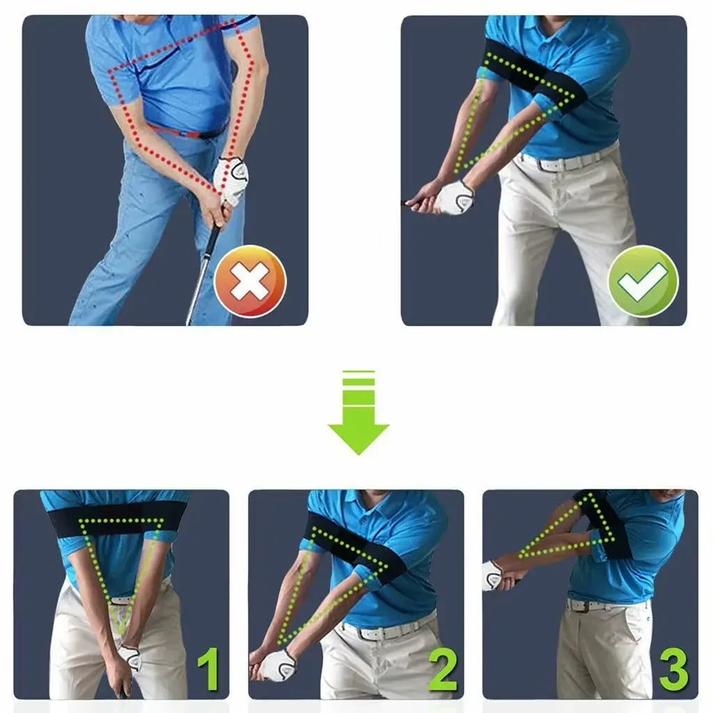 Golf Swing Correction Practice Aid