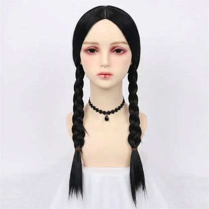 Gothic Dress Cosplay Outfit Set for Halloween