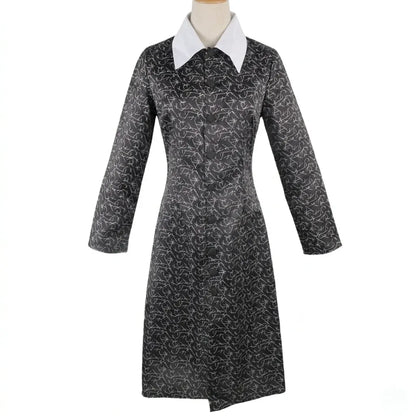 Gothic Dress Cosplay Outfit Set for Halloween