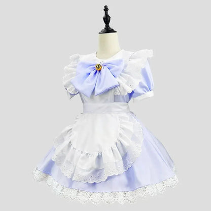 Gothic Maid Adult Halloween Costume Dress Set