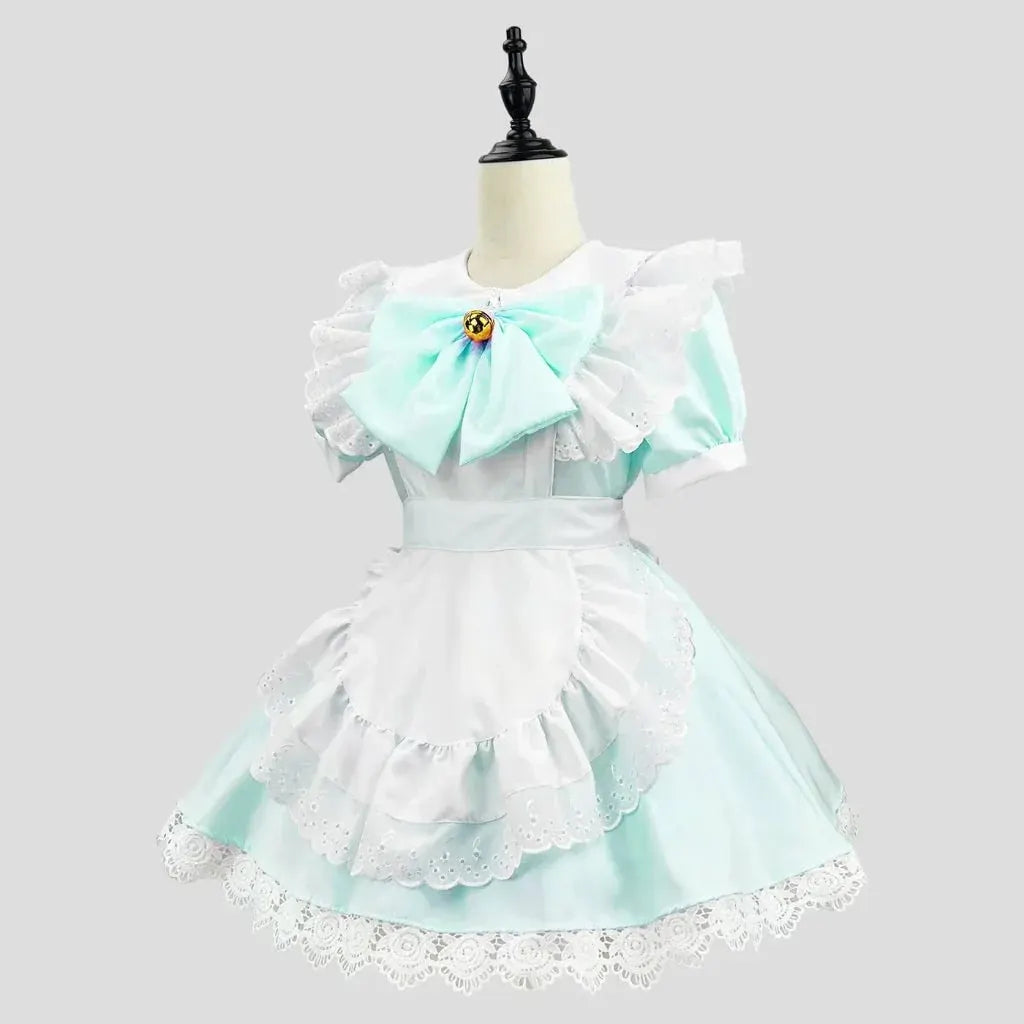 Gothic Maid Adult Halloween Costume Dress Set