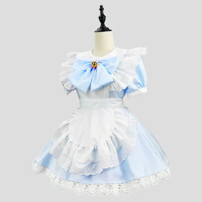 Gothic Maid Adult Halloween Costume Dress Set