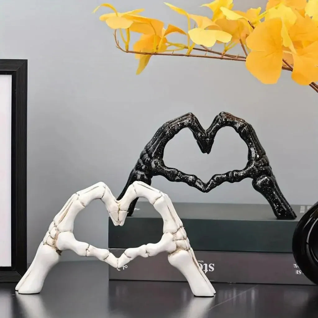 Gothic Skeleton Halloween Home Decor Piece
