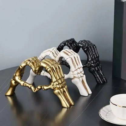 Gothic Skeleton Halloween Home Decor Piece