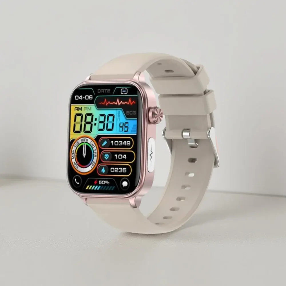 GPS Fitness Tracker Smartwatch with Health Monitor and Alert Wristband