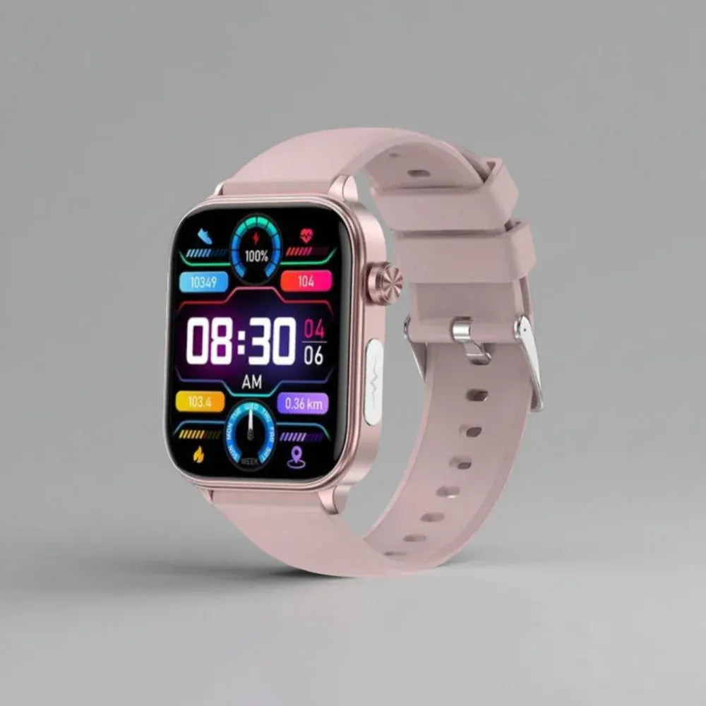 GPS Fitness Tracker Smartwatch with Health Monitor and Alert Wristband