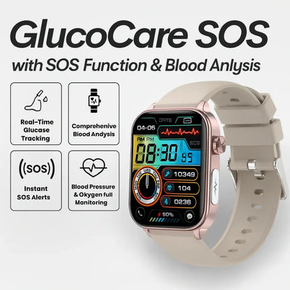 GPS Fitness Tracker Smartwatch with Health Monitor and Alert Wristband
