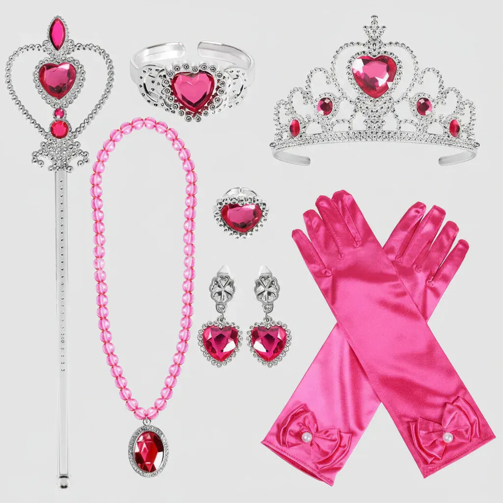 Halloween Costume Jewelry Set - Necklace & Earrings Accessories