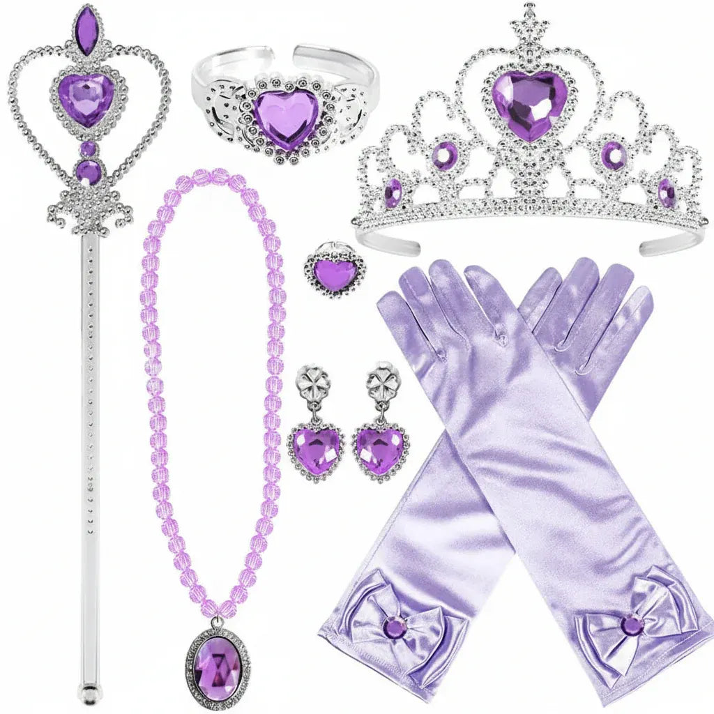 Halloween Costume Jewelry Set - Necklace & Earrings Accessories