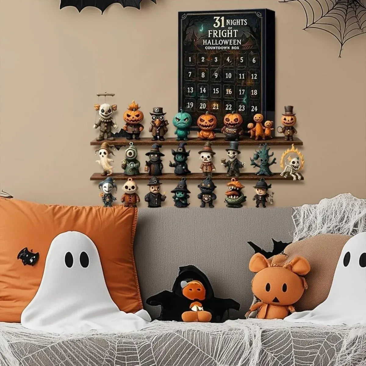 Halloween Countdown Advent Calendar Holiday Gift Decor