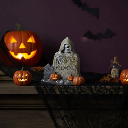 Halloween Graveyard Tombstone Tabletop Decoration