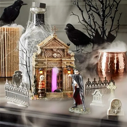 Halloween Graveyard Tombstone Tabletop Decoration