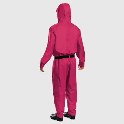 Halloween Party Jumpsuit Costume with Mask
