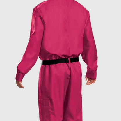 Halloween Party Jumpsuit Costume with Mask