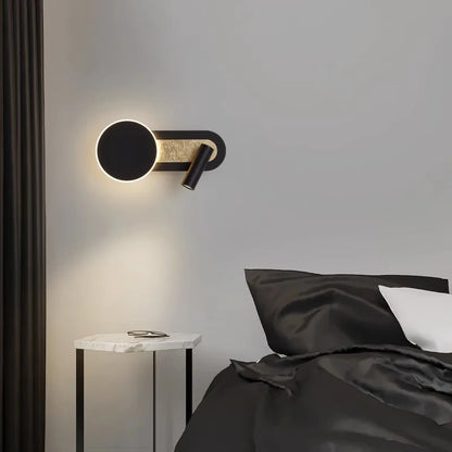 HaloBeam Wall Sconce | Contemporary Nordic Dual-LED Fixture