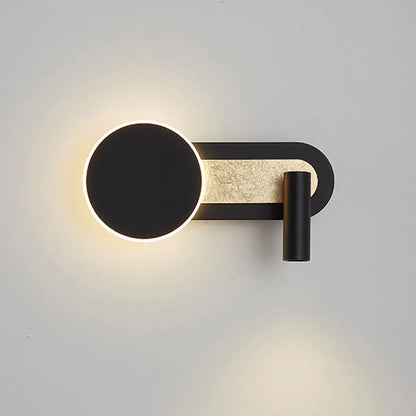 HaloBeam Wall Sconce | Contemporary Nordic Dual-LED Fixture