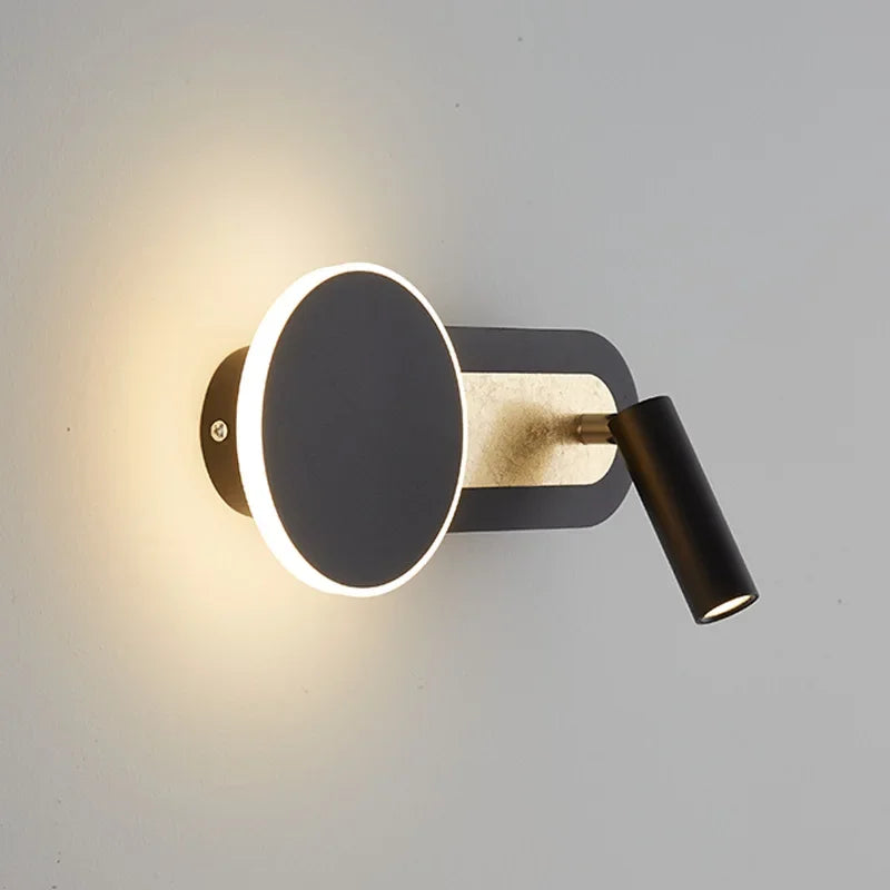 HaloBeam Wall Sconce | Contemporary Nordic Dual-LED Fixture