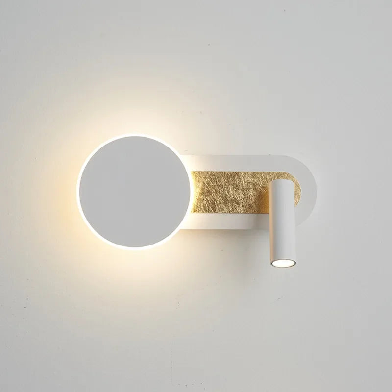 HaloBeam Wall Sconce | Contemporary Nordic Dual-LED Fixture