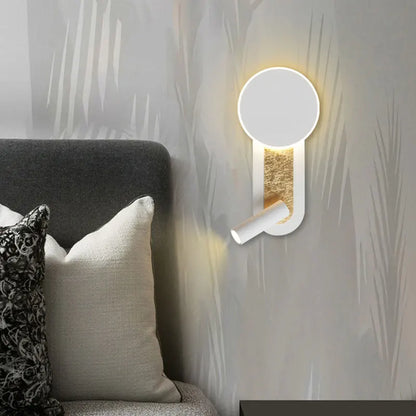 HaloBeam Wall Sconce | Contemporary Nordic Dual-LED Fixture