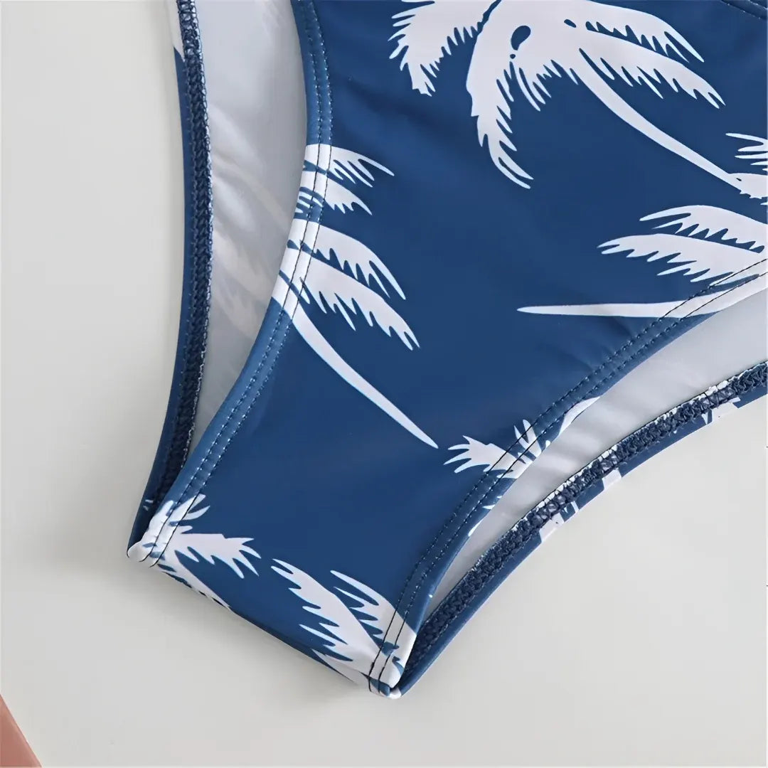Halter Tankini Two-Piece Swimsuit for Women - Beach Bathing Suit