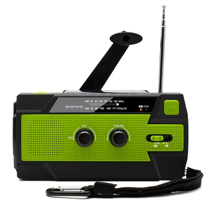 Hand Crank Portable Survival Radio for Emergency Preparedness