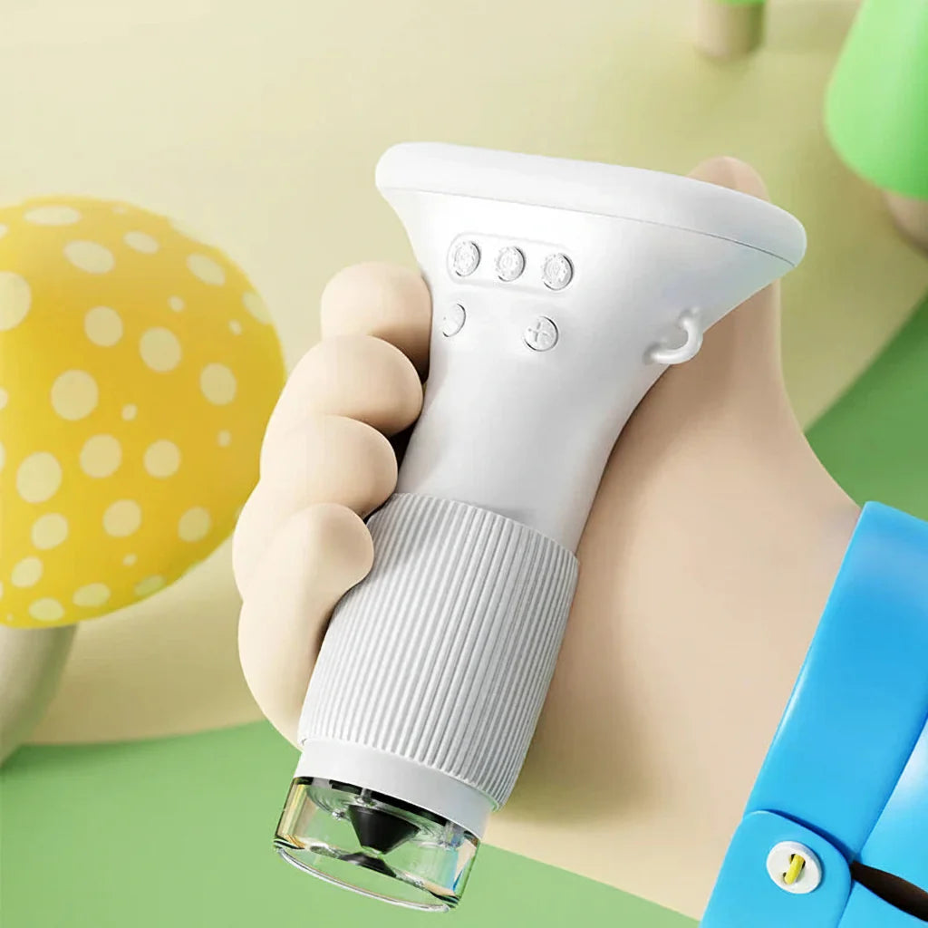 Handheld Kids Microscope 1000X Portable STEM Science Educational Toy