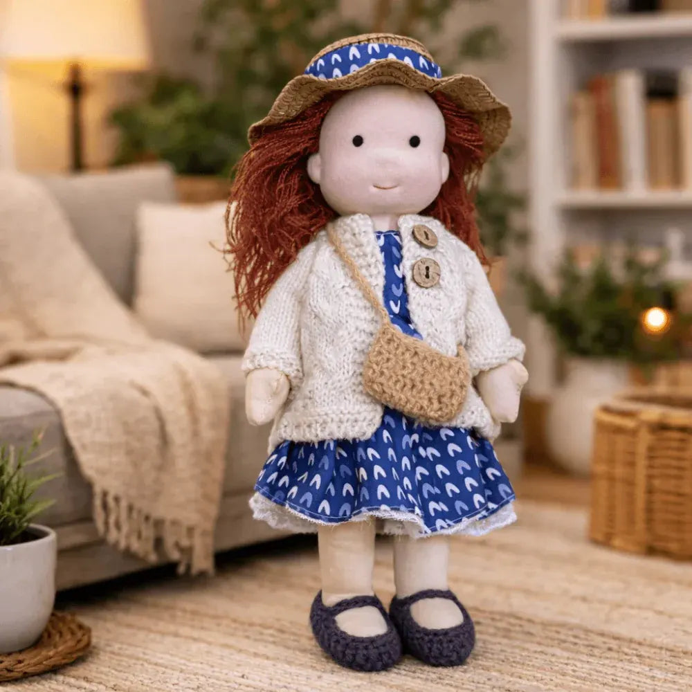 Handmade Baby Doll Playset - Companion Gift for Kids