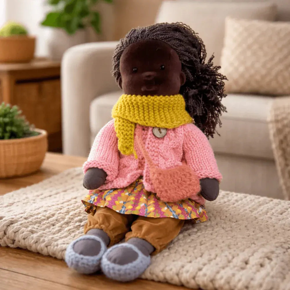 Handmade Baby Doll Playset - Companion Gift for Kids