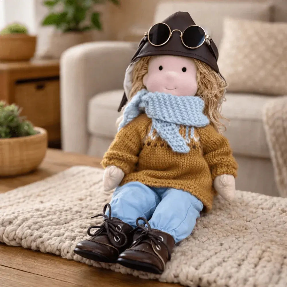 Handmade Baby Doll Playset - Companion Gift for Kids