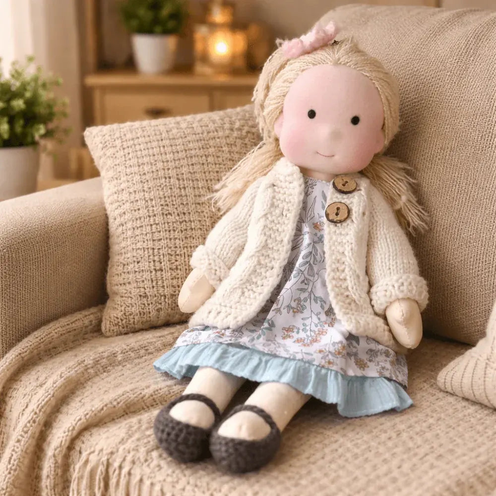 Handmade Baby Doll Playset - Companion Gift for Kids