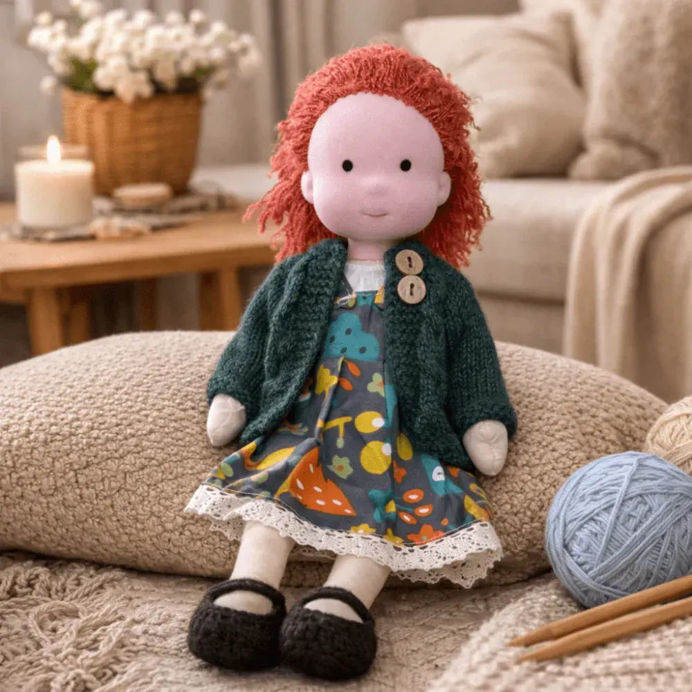 Handmade Baby Doll Playset - Companion Gift for Kids