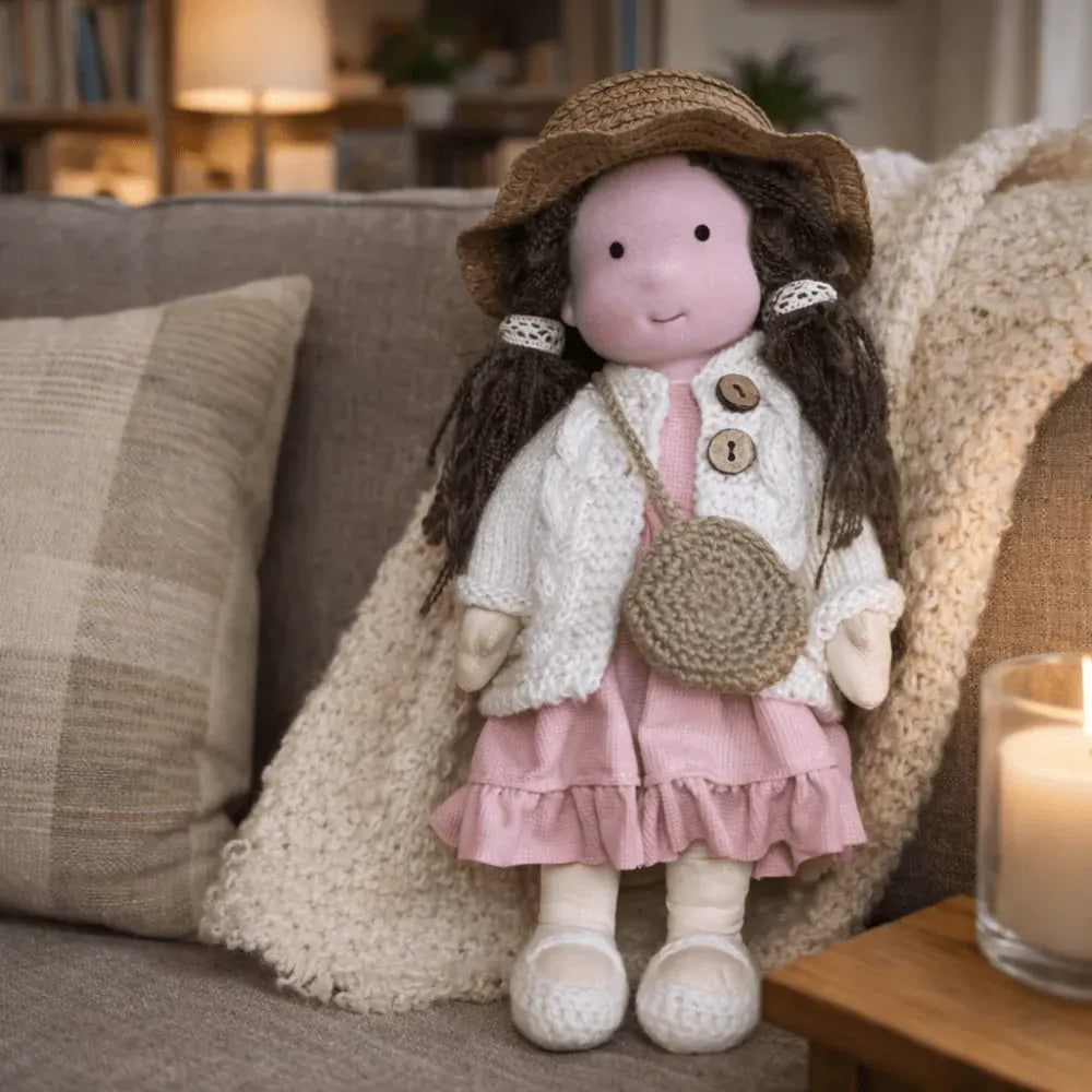 Handmade Baby Doll Playset - Companion Gift for Kids