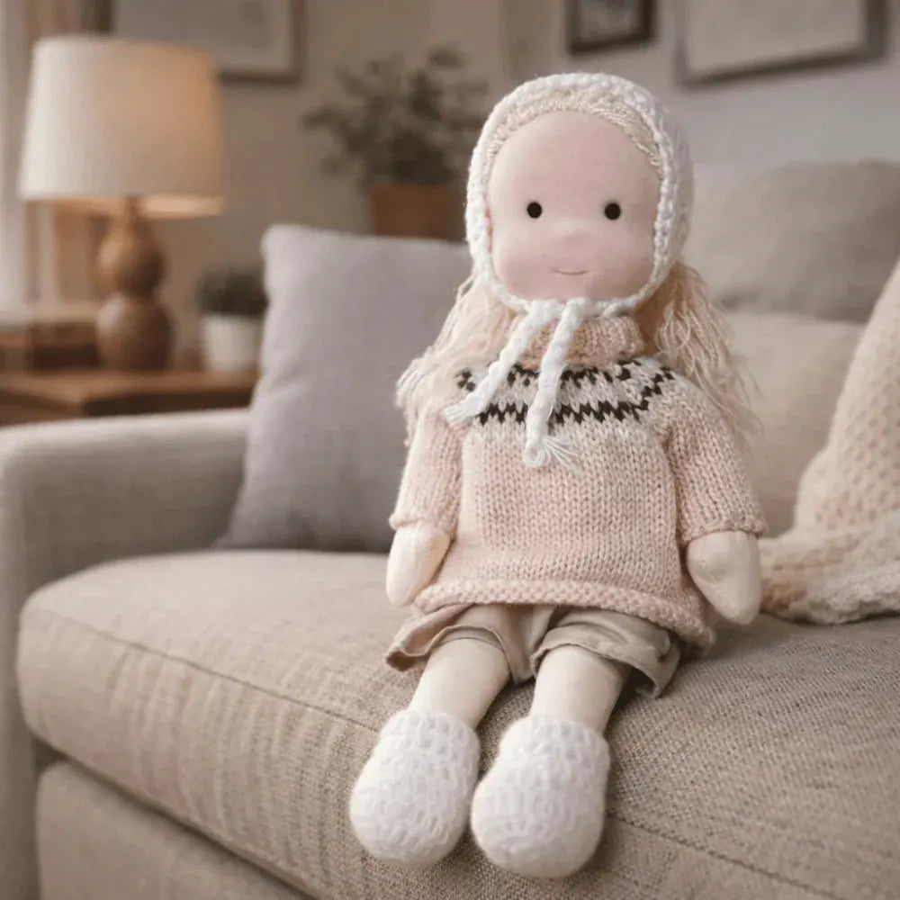 Handmade Baby Doll Playset - Companion Gift for Kids