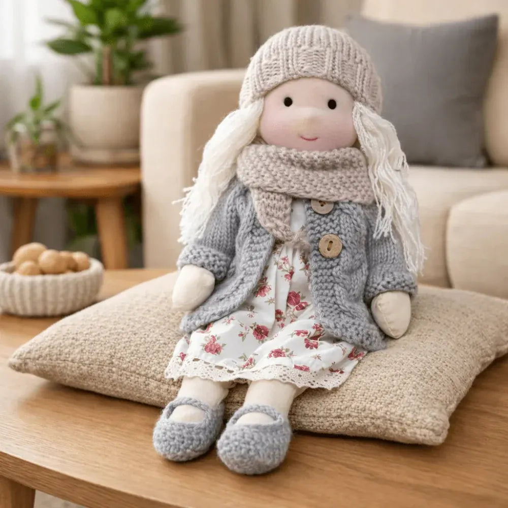 Handmade Baby Doll Playset - Companion Gift for Kids