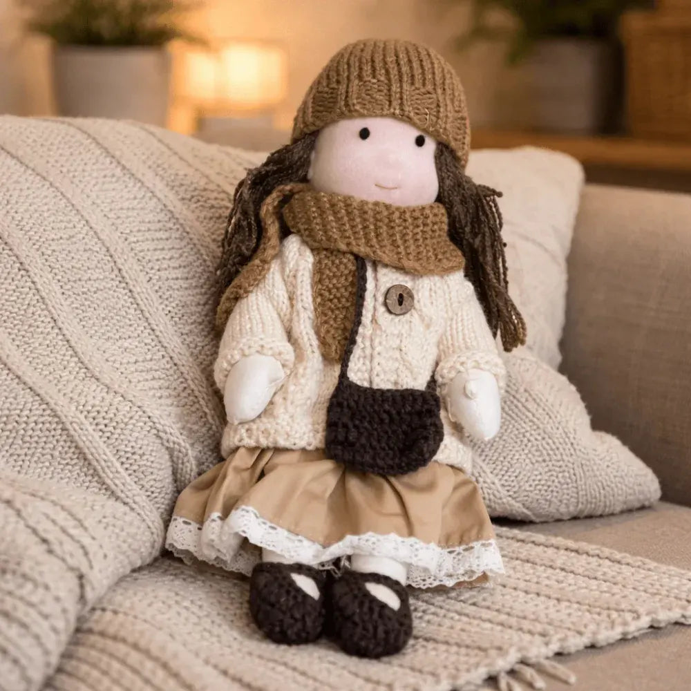 Handmade Baby Doll Playset - Companion Gift for Kids